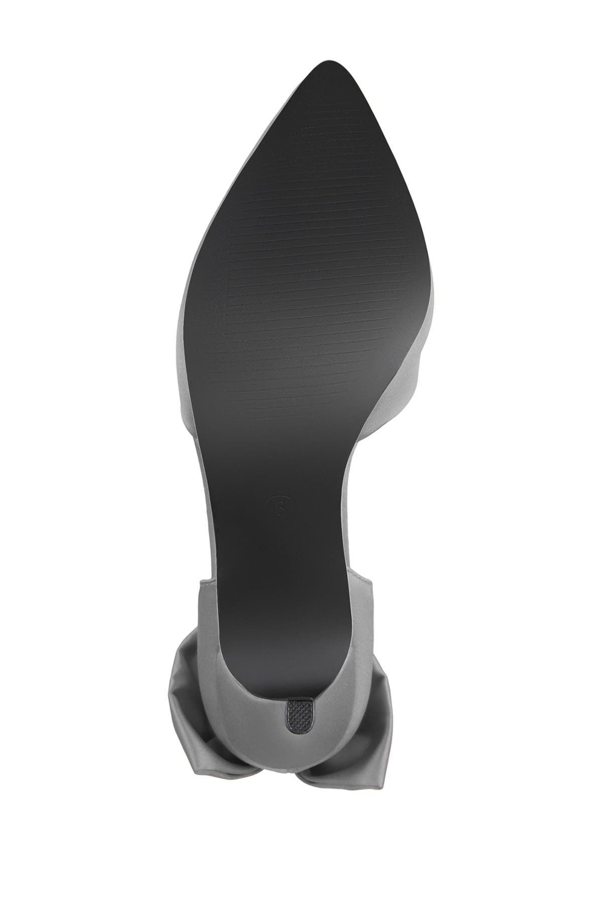 Tanzi d'Orsay Bow Pump, Alternate, color, SILVER