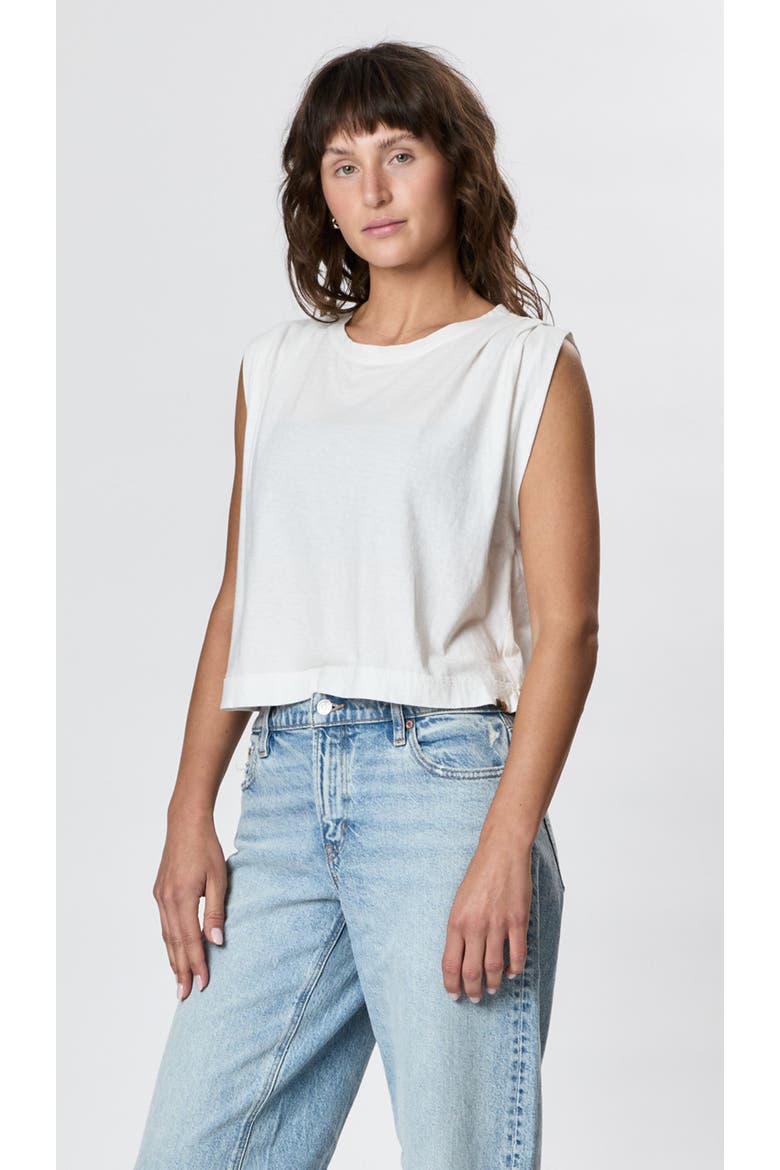 Jackie Pleated Shell, Alternate, color, White
