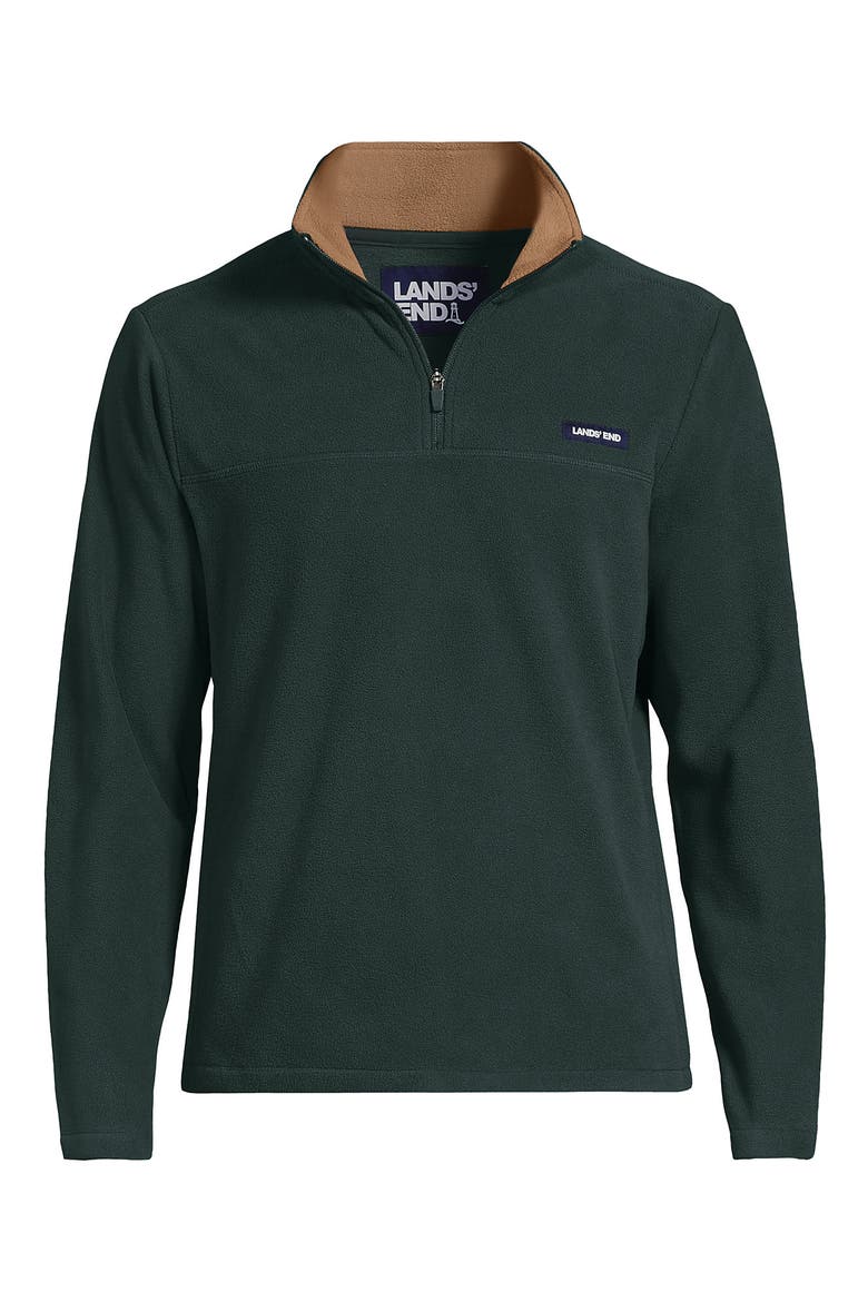 Anyweather Fleece Quarter Zip Pullover, Alternate, color, Green Gables