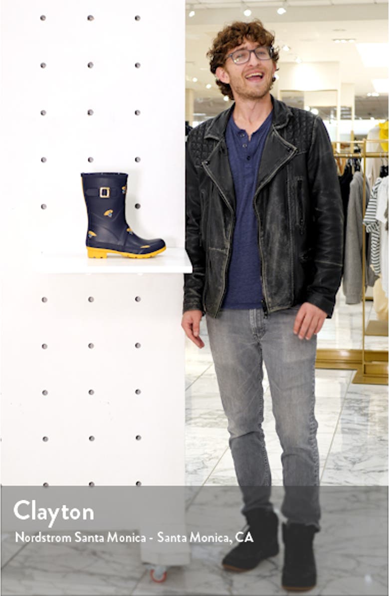 Print Molly Welly Rain Boot, sales video thumbnail
