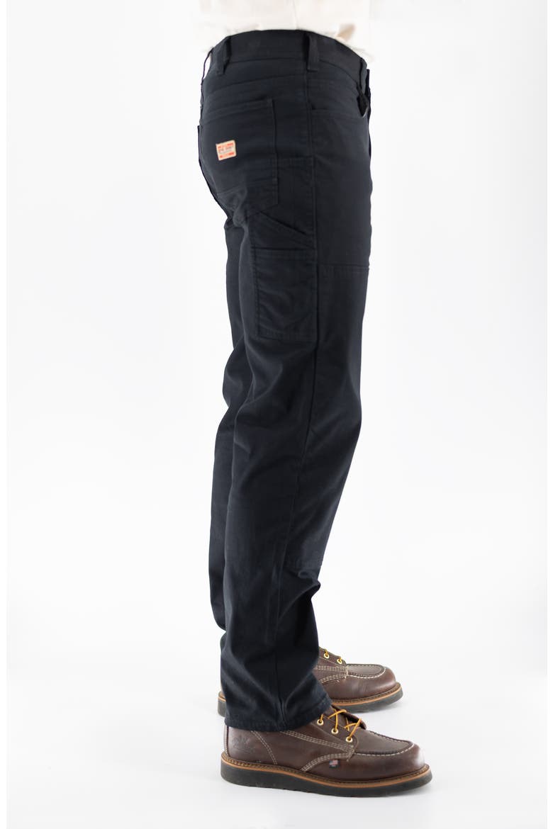 Stretch Twill Carpenter Pants, Alternate, color, BLACK