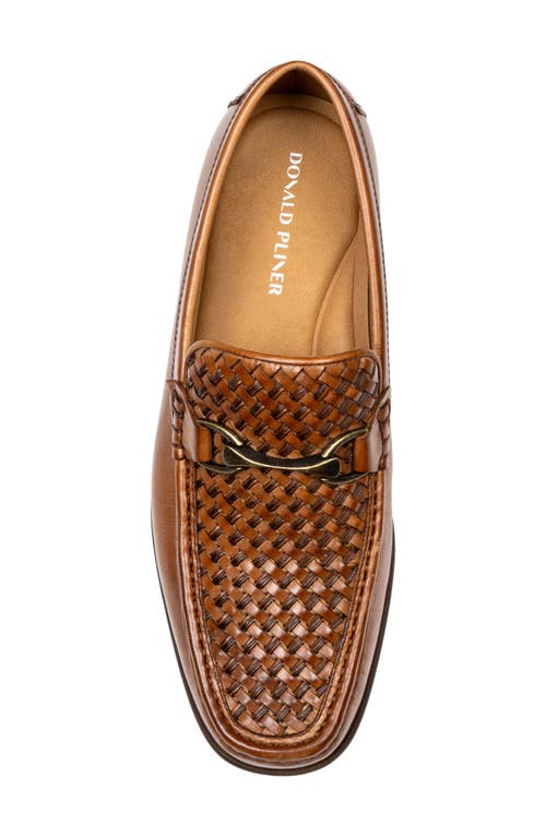 Donald Pliner Dannie Bit Loafer In Cognac