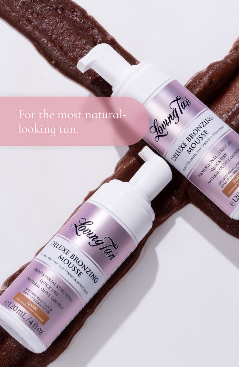 Loving Tan Deluxe Bronzing Mousse Self Tanner, Alternate, color, Dark