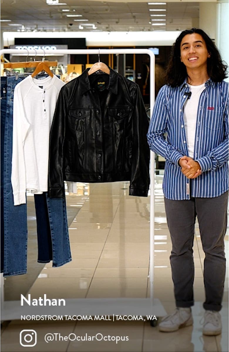 Naked Cowhide Trucker Jacket