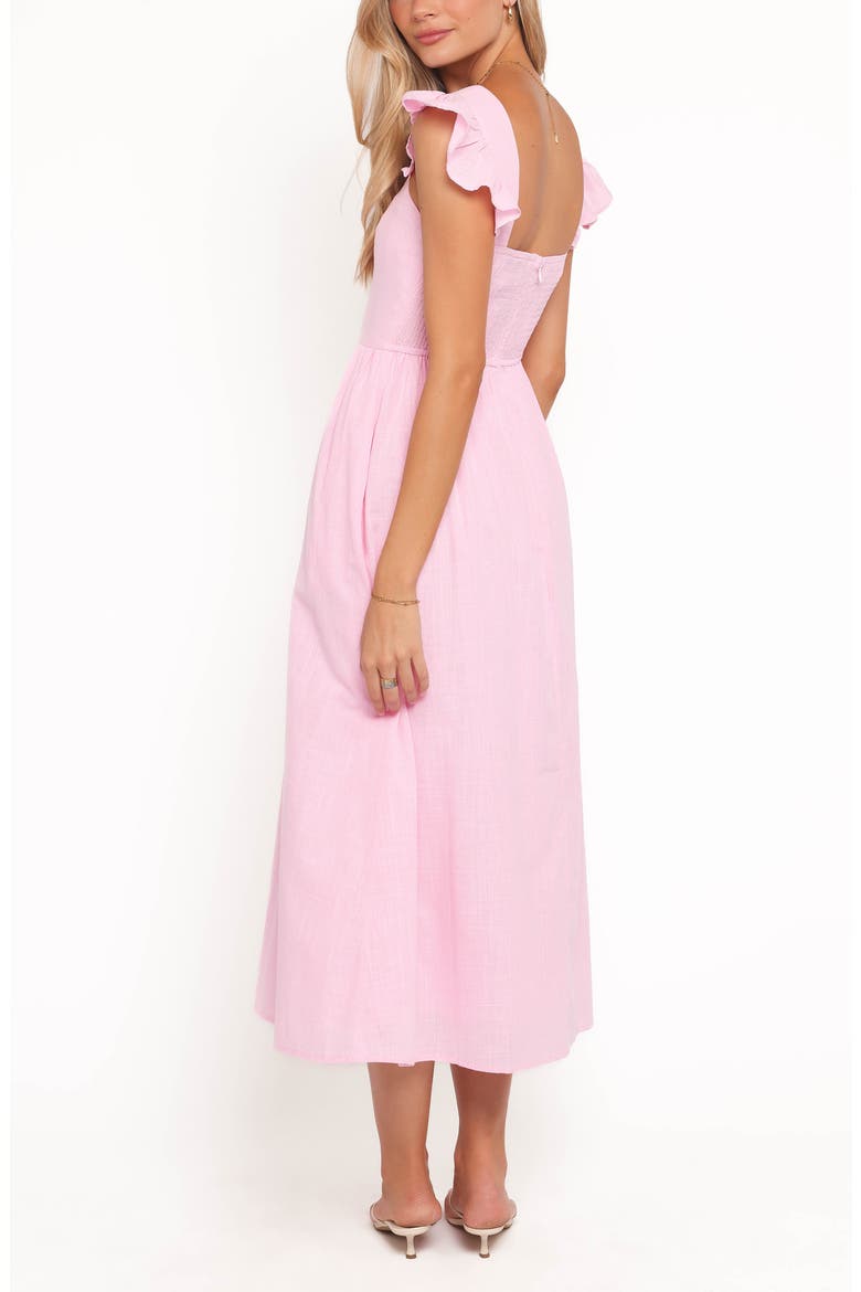 Tiarne Fit & Flare Midi Dress, Alternate, color, PINK
