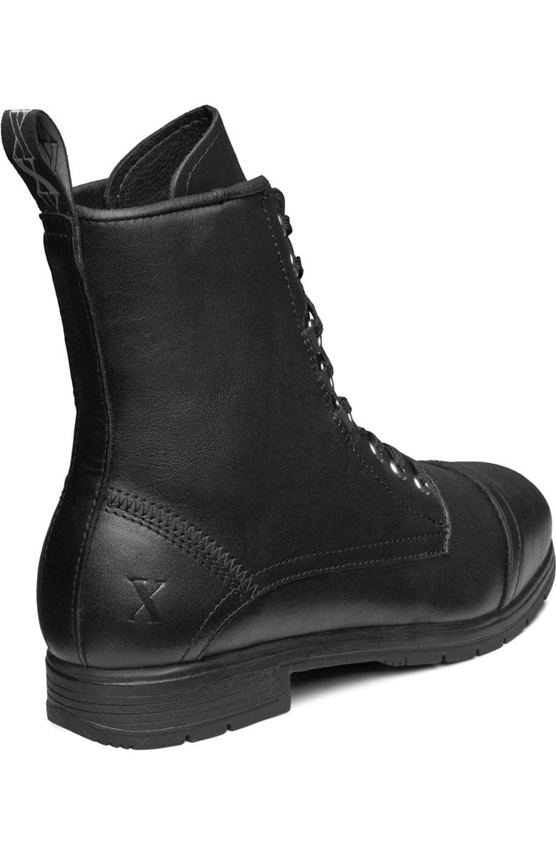 Xena Workwear Spice Steel Toe Lace Up Zip Safety Boot, Alternate, color, Black