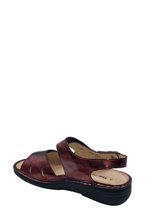 Finn Comfort Barbuda Sandal In Amarone
