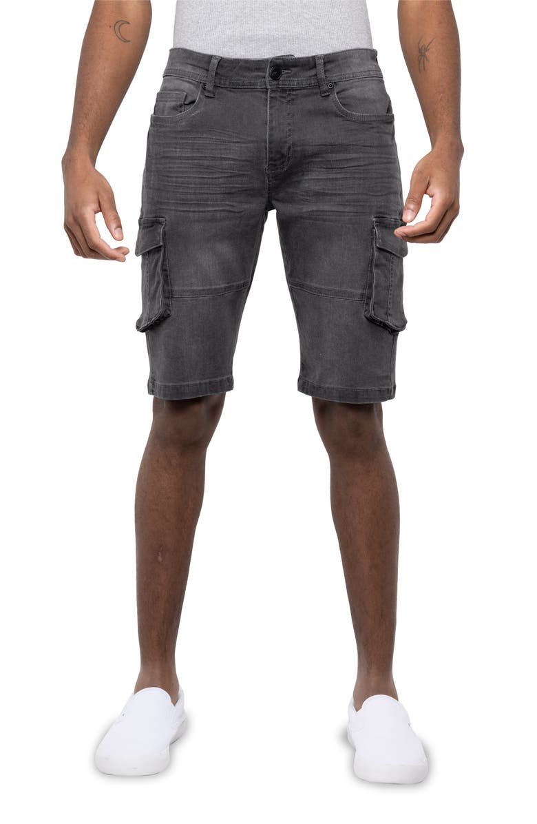 XRAY Denim Cargo Shorts, Main, color,