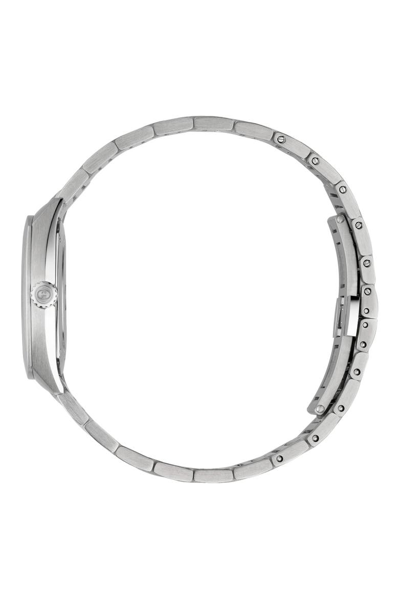 Interlocking Logo Diamond Dial Watch, 29mm, Alternate, color, PINK/ SILVER