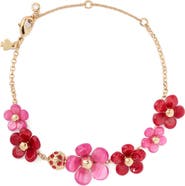 Kate Spade New York flower scatter bracelet