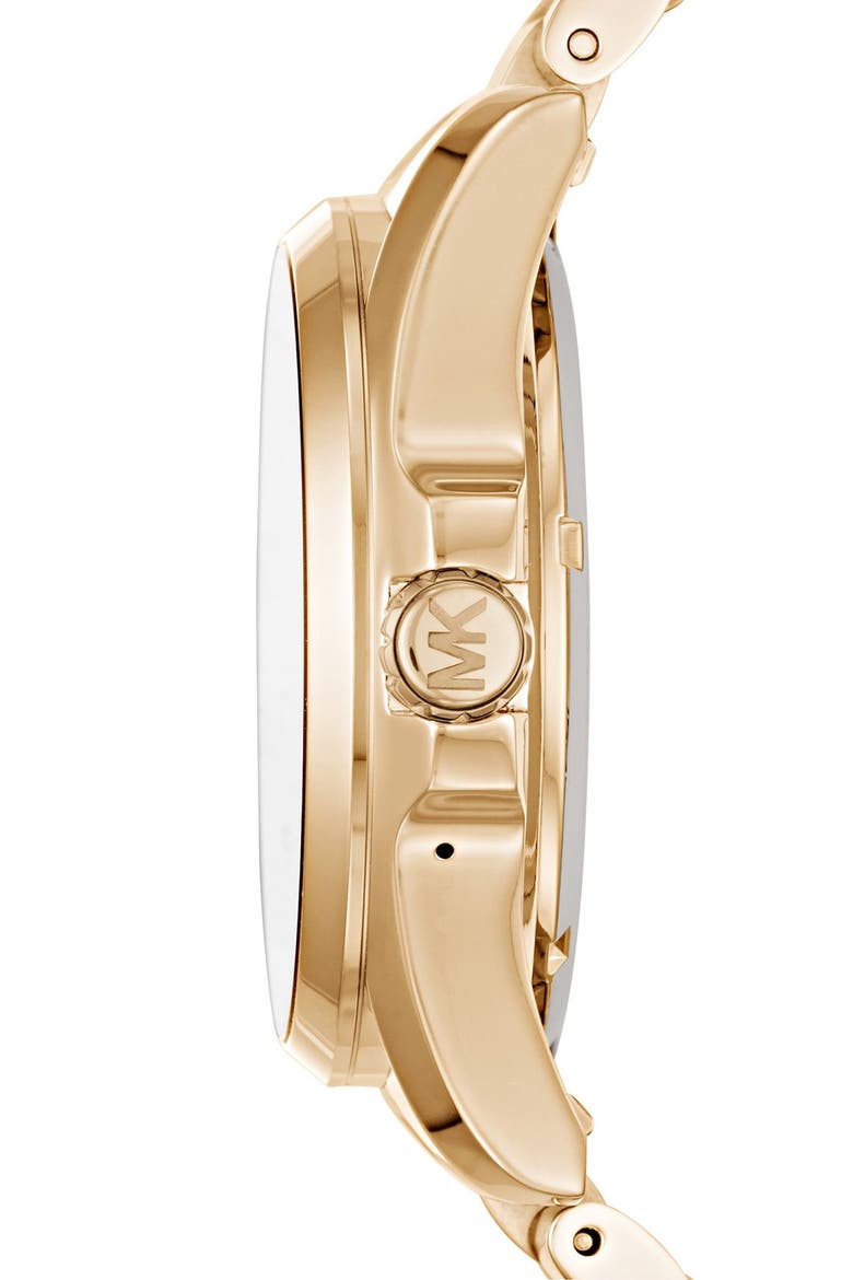 MICHAEL Michael Kors Bradshaw Access Bracelet Smart Watch, 45mm, Alternate, color, GOLD
