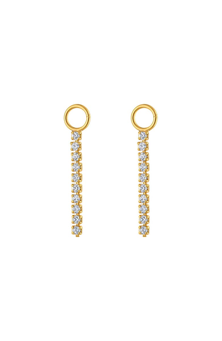 Outofoffice Multi Pavé Gold Earring Charm, Main, color, Gold