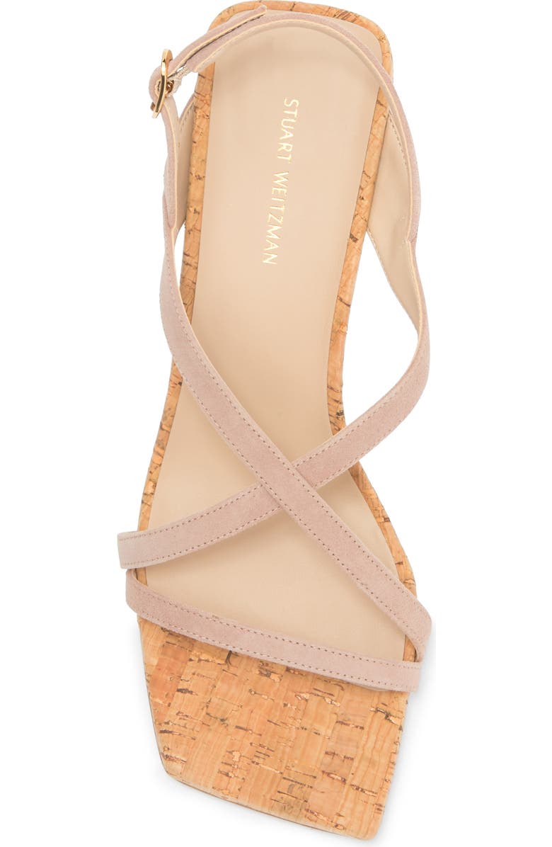 Stuart Weitzman Oasis 50 Kitten Heel Slingback Sandal, Alternate, color, Dolce