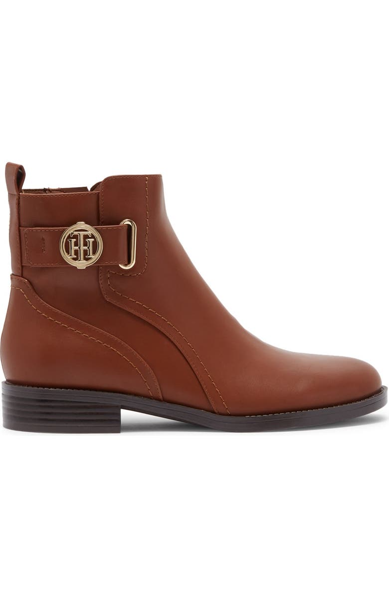 Tommy Hilfiger Logo Buckle Ankle Boot, Alternate, color,