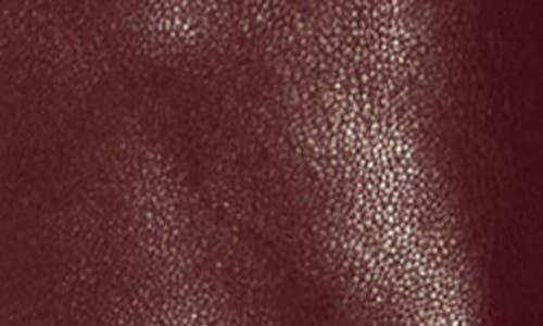 Hudson Jeans Waterproof Faux Leather Aviator Jacket In Red