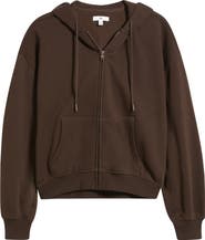 BP. Relaxed Cotton Blend Zip Hoodie