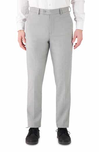 Victor Emmanuel Sharkskin Dress Pants