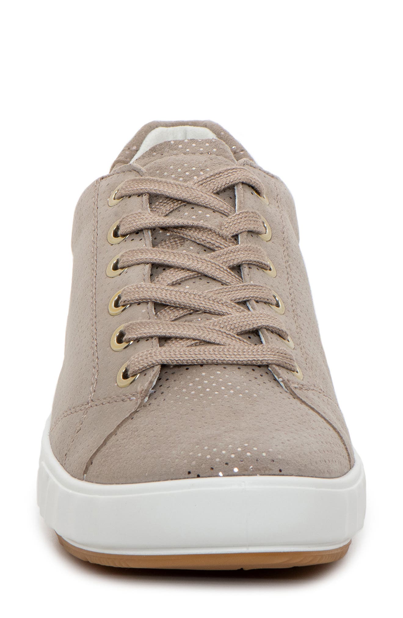 ara Alexandria Platform Sneaker, Alternate, color, Sand