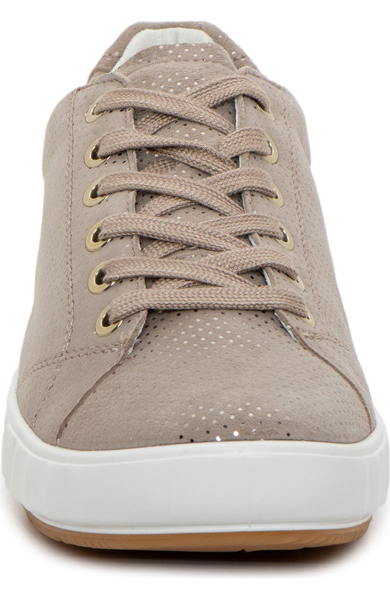 ara Alexandria Platform Sneaker, Alternate, color, Sand