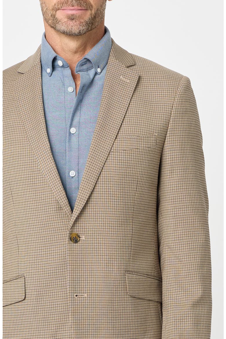 Check Sport Coat, Alternate, color, KHAKI