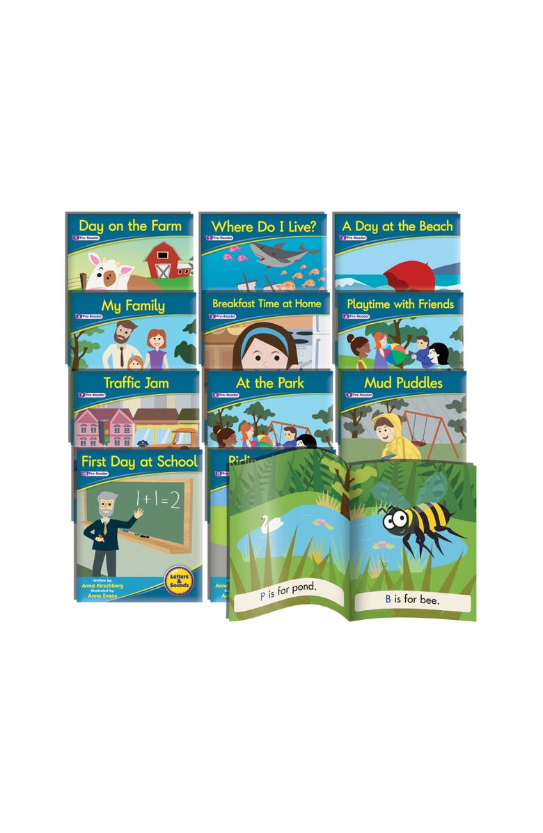 Junior Learning Readers Fiction Learning Set, Main, color, Multicolored