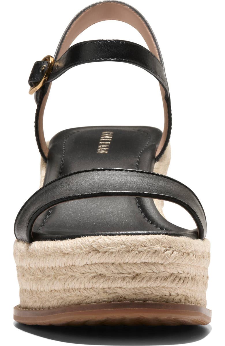 Cole Haan Keeton Cloudfeel Espadrille Ankle Strap Platform Wedge Sandal, Alternate, color,