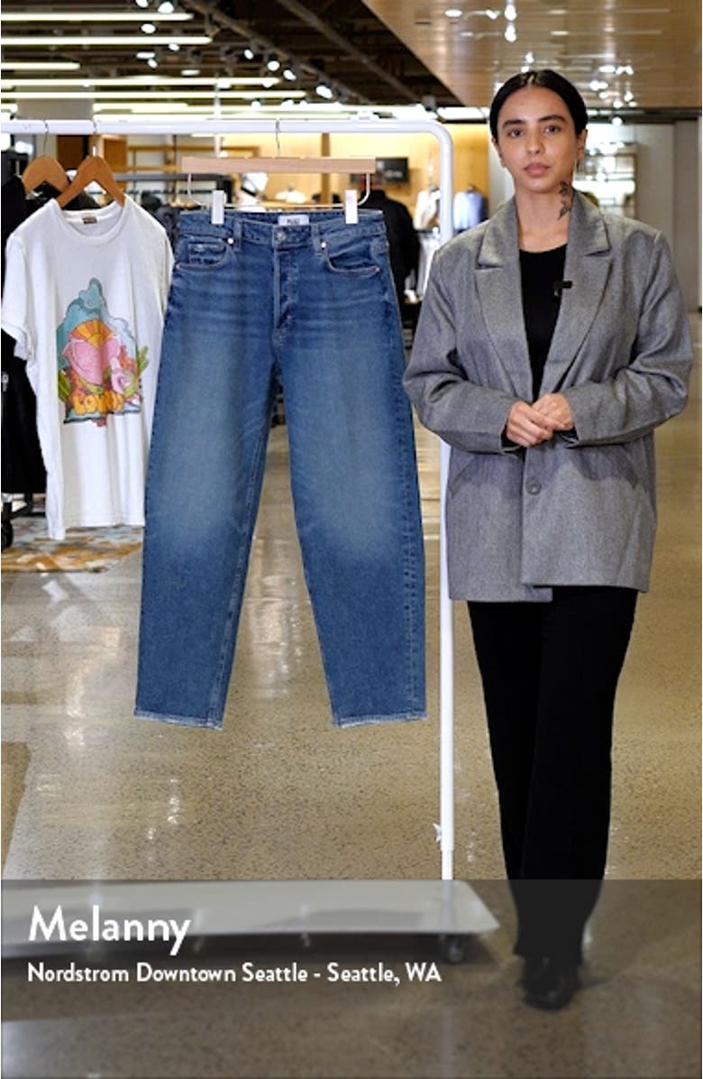 Alexis High Waist Ankle Barrel Jeans, sales video thumbnail