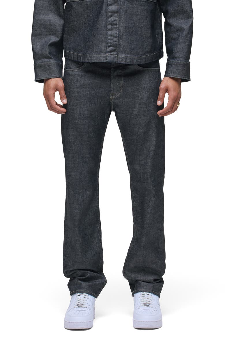 Hudson Jeans Wes Classic Straight Leg Jeans, Main, color, Coated Gunmetal