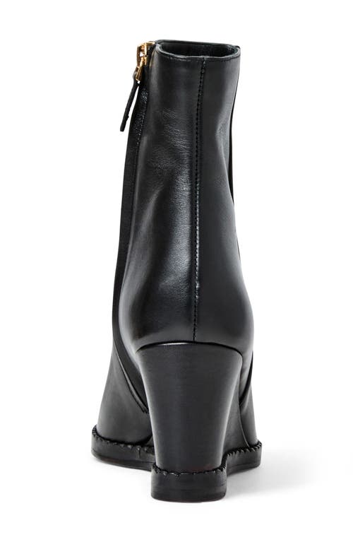 Bruno Magli Opera Wedge Bootie In Black