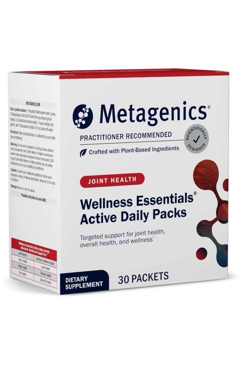 Wellness Essentials Active Daily Packs Nutritional Support Supplement 30 Packets, Main, color, None