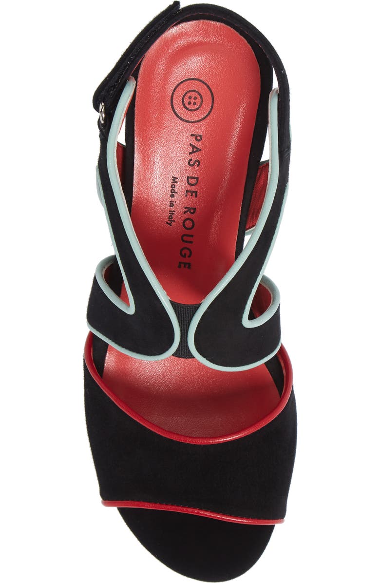 Pas de Rouge Chantel Sandal, Alternate, color,