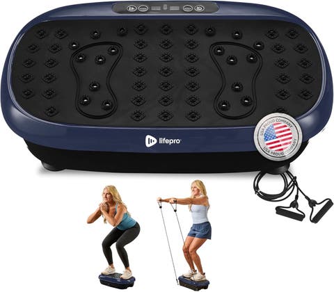 Vibration Plate Exercise Machine Magnetic Acupoints Platform for Muscle Toning and Recovery
