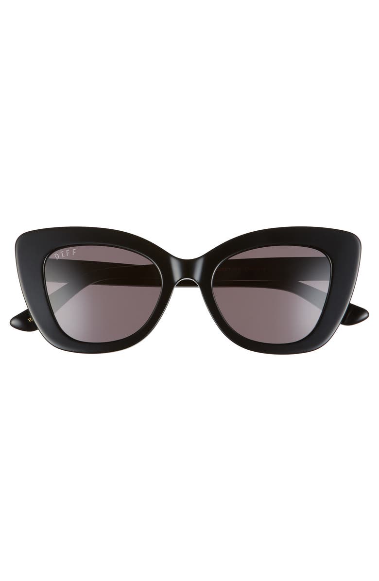 DIFF Raven 52mm Cat Eye Sunglasses, Alternate, color, 