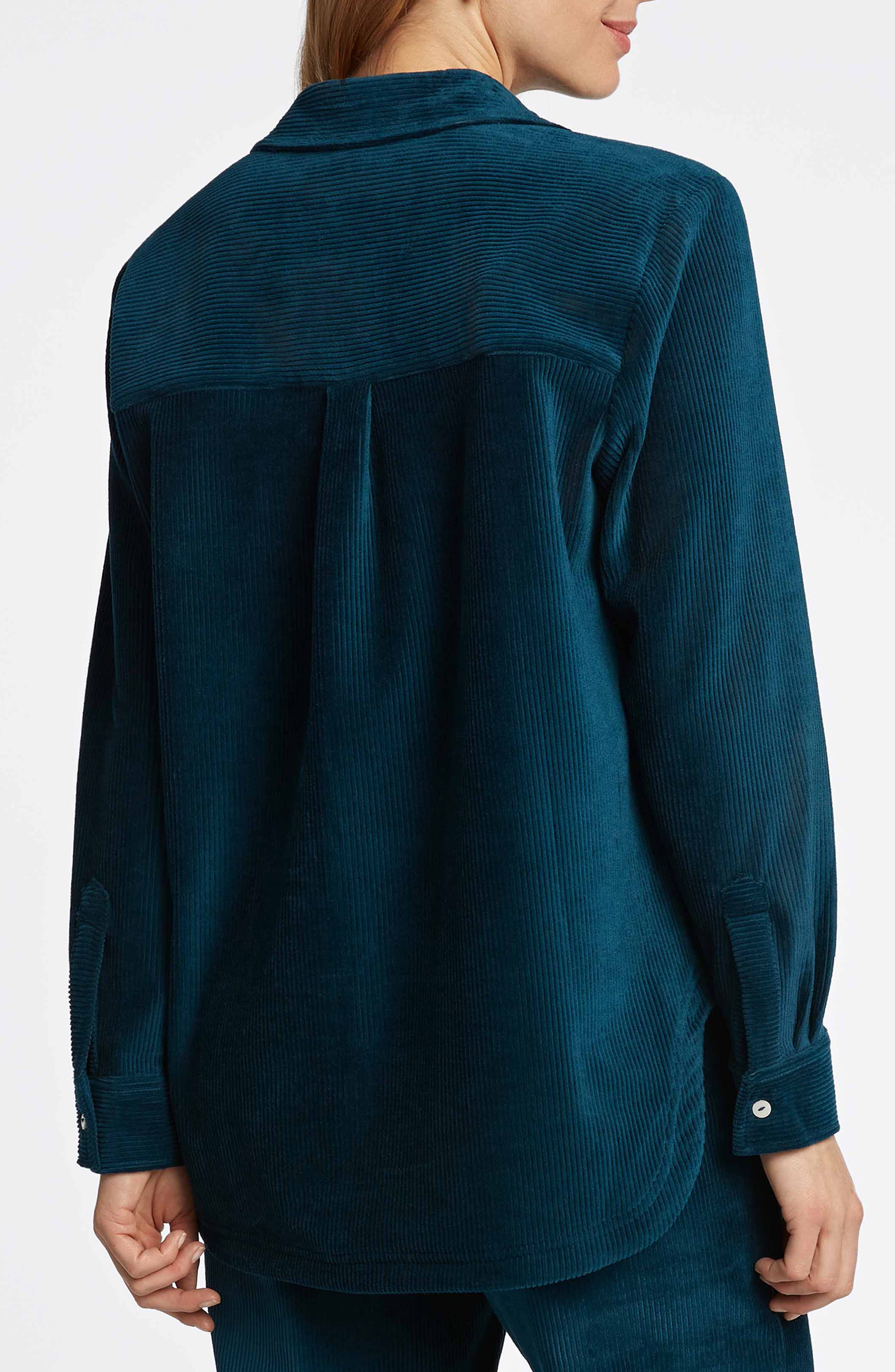 Maddy Plush Corduroy Button-Up Shirt - image 4