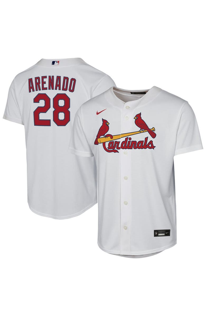 Nike Youth Nike Nolan Arenado White St. Louis Cardinals Home Replica Player Jersey, Main, color, White
