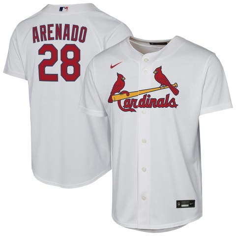 Youth Nike Nolan Arenado White St. Louis Cardinals Home Replica Player Jersey
