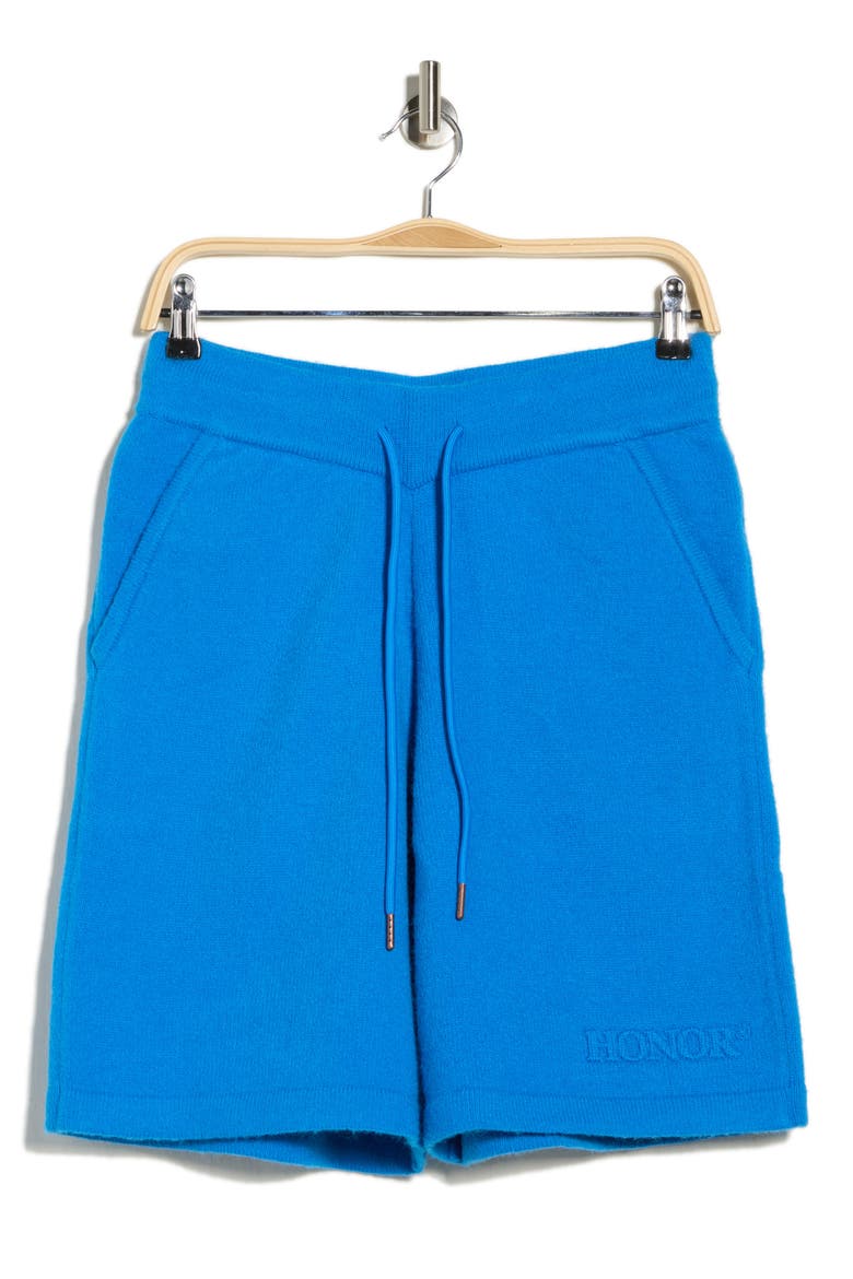 Honor Knit Shorts, Alternate, color, BLUE
