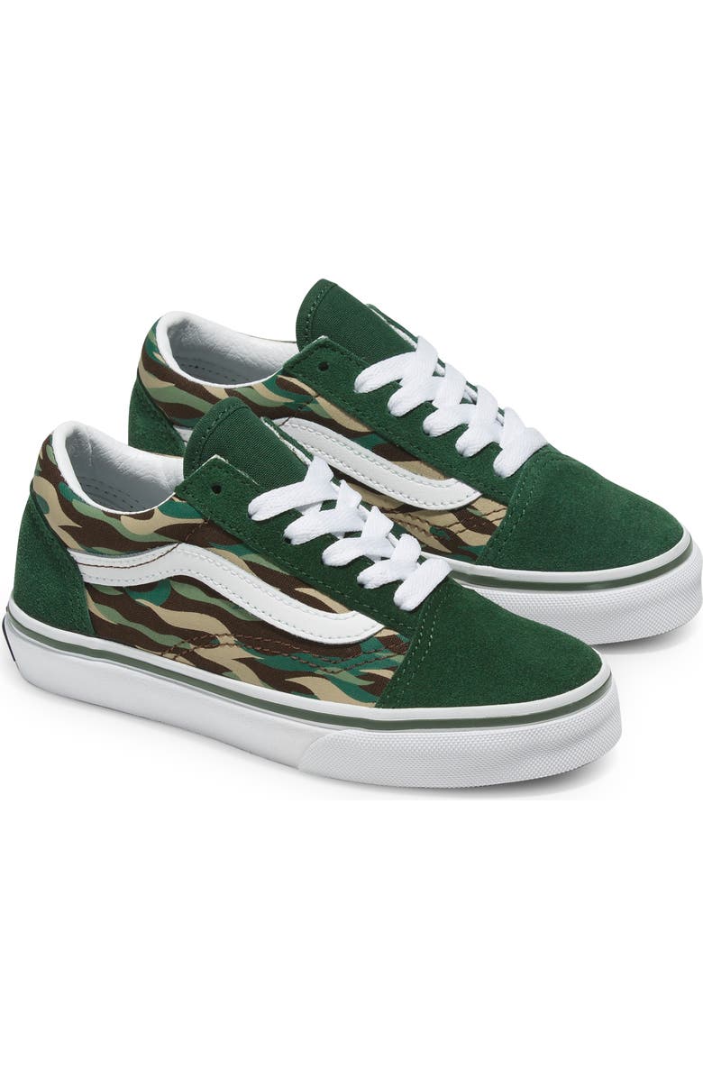Vans Kids' Old Skool Camo Sneaker, Main, color,