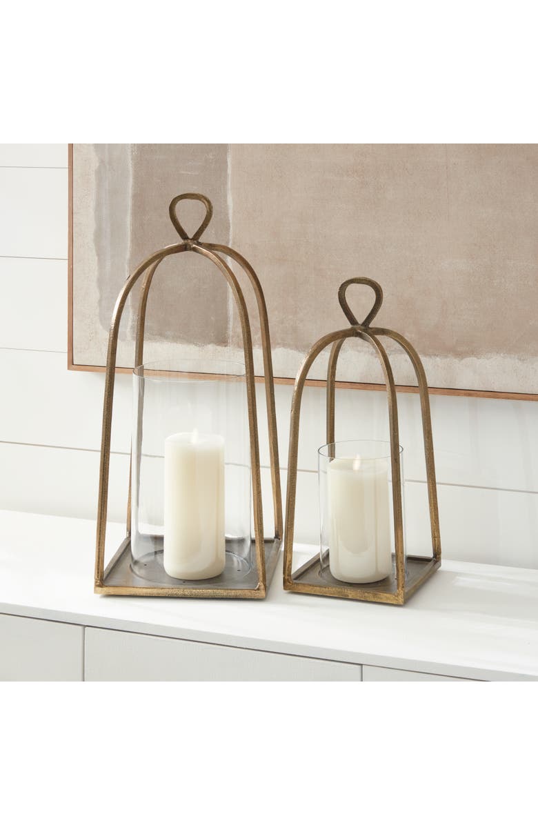 Napa Home & Garden Celia Hurricane Large, Main, color, Gold