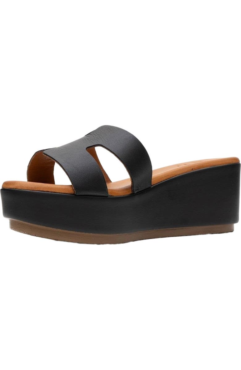 Forever & Always Shoes Lia Leather Platform Sandal, Alternate, color,