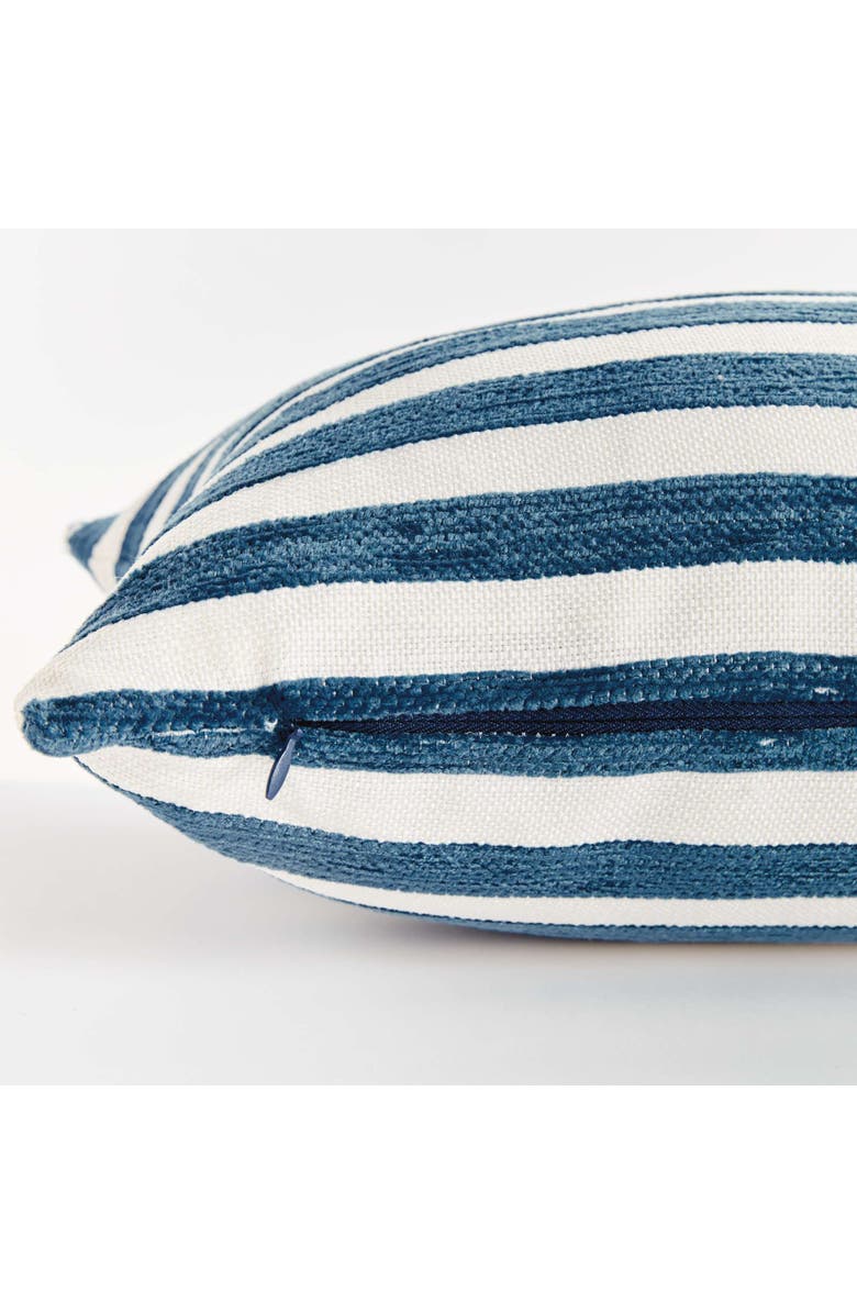 Napa Home & Garden Gideon Lumbar Indoor-Outdoor Pillow, Alternate, color, Blue