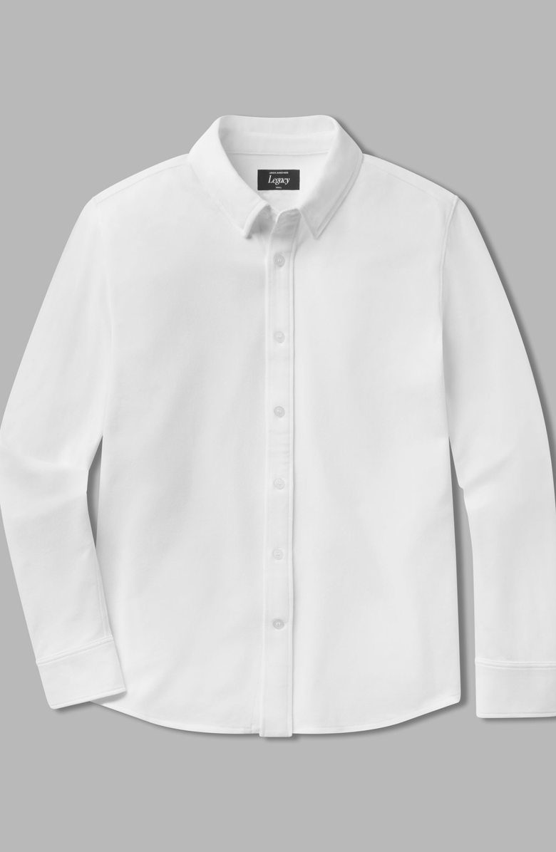 Jack Archer Legacy Button Down Shirt, Alternate, color, True White