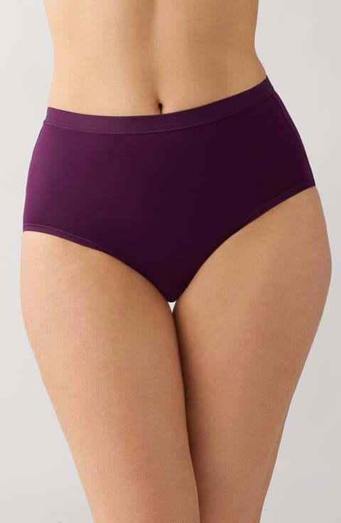 Understated Cotton Blend Briefs