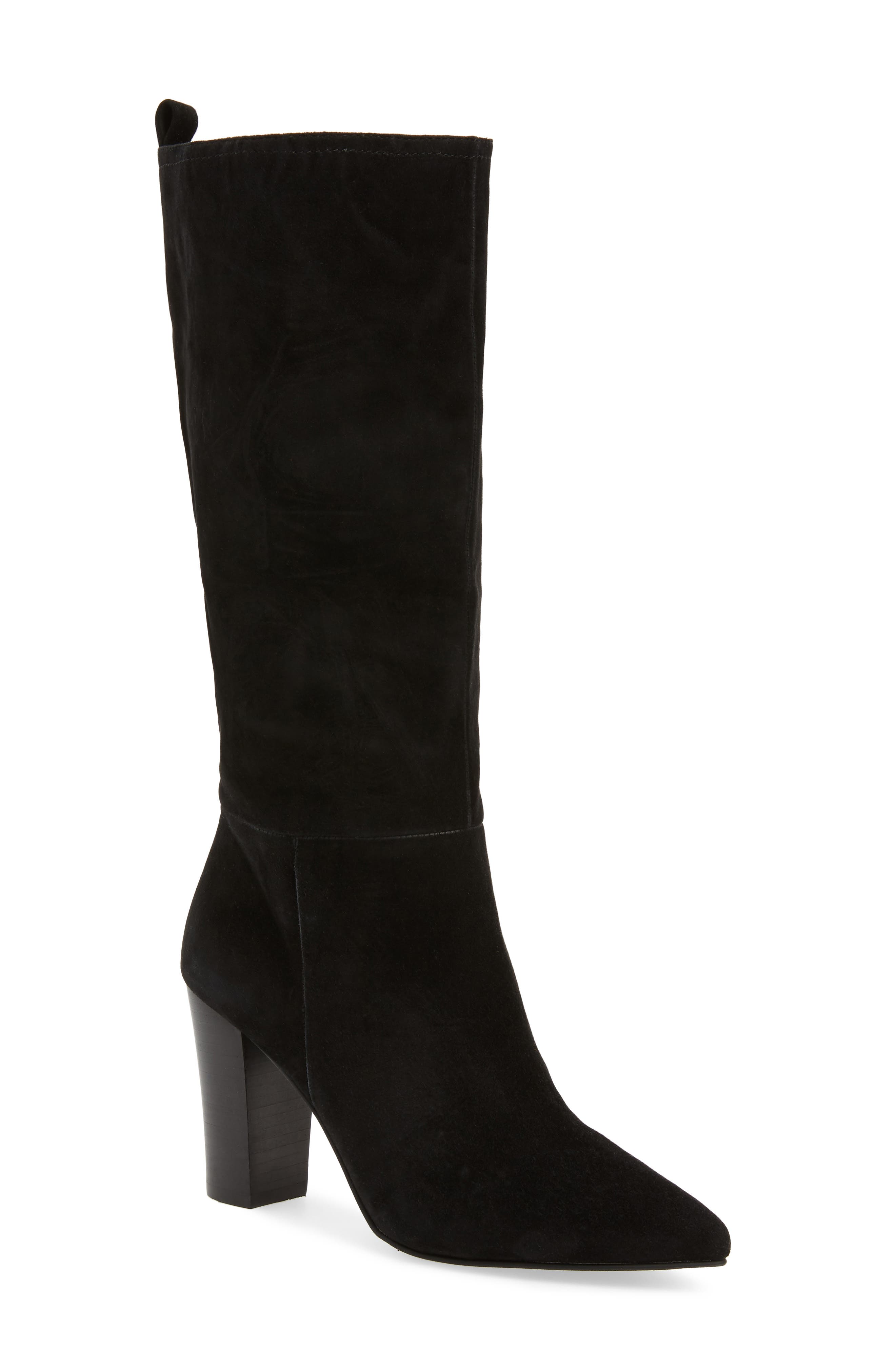 Austin Boot, Main, color, BLACK SUEDE