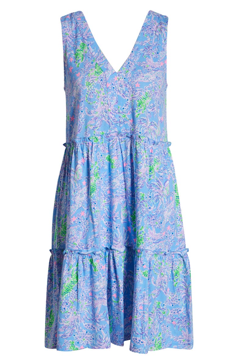 Lilly Pulitzer<sup>®</sup> Lorina Tiered Sleeveless Dress, Alternate, color,