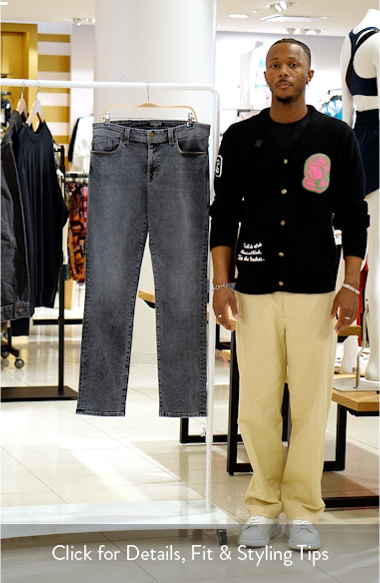 Jimmy Slim Straight Leg Jeans, sales video thumbnail