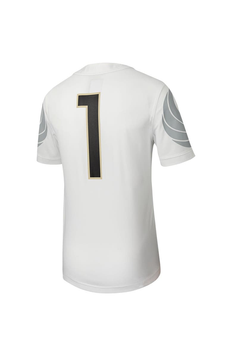 Nike Men's Nike #1 White UCF Knights Untouchable Football Replica Jersey, Alternate, color, White