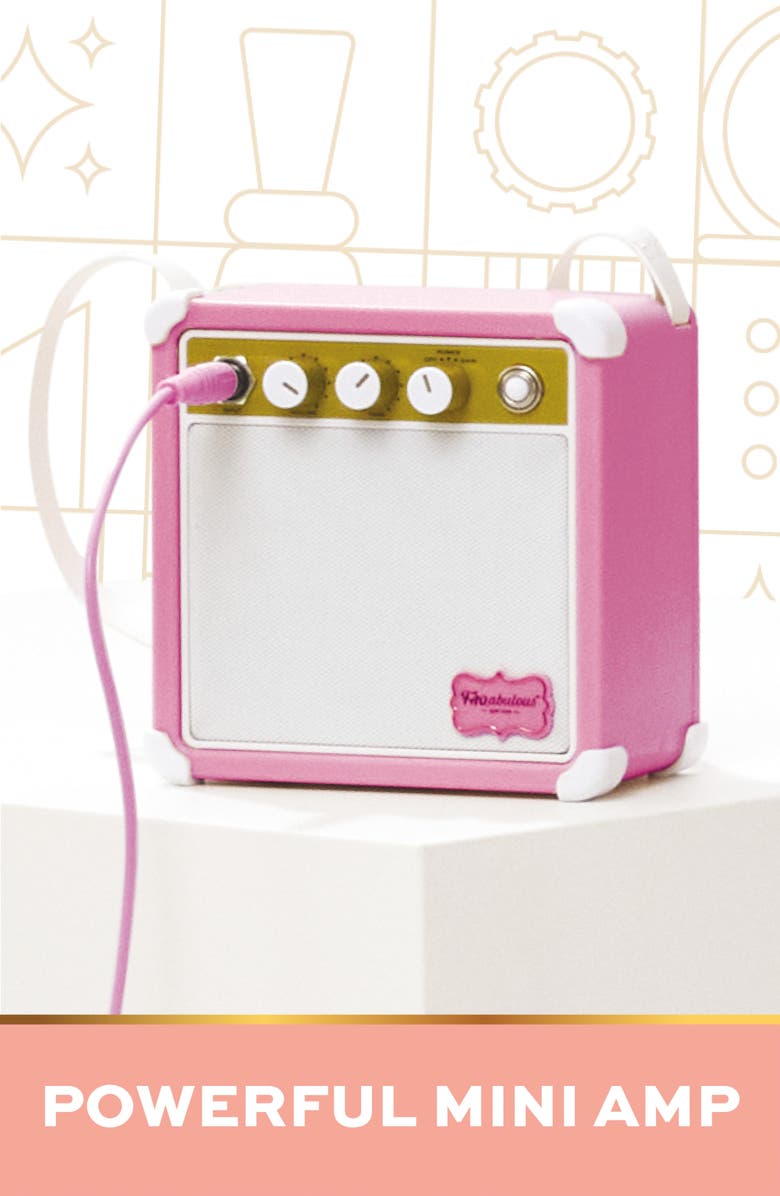 FAO Schwarz Electric Guitar & Amp Toy, Alternate, color, Light/ Pastel Pink