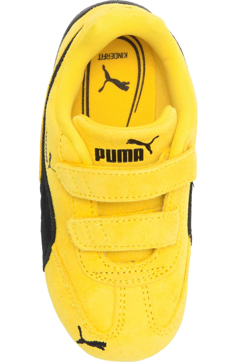 PUMA Kids' Speedcat OG V Sneaker, Alternate, color, Yellow-Puma Black