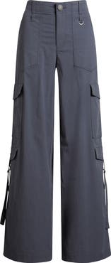 Wit & Wisdom 'Ab'Solution High Waist Cotton Blend Cargo Pants
